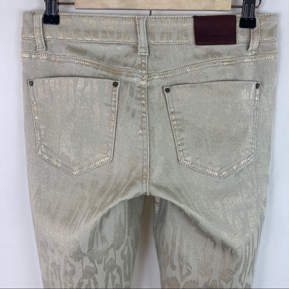 Dkny Animal Print Jegging Size 2 - Picture 6 of 14